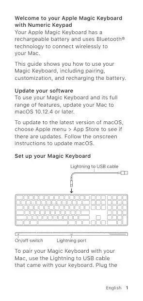 appleアップルMagic Keyboard with Numeric Keypad